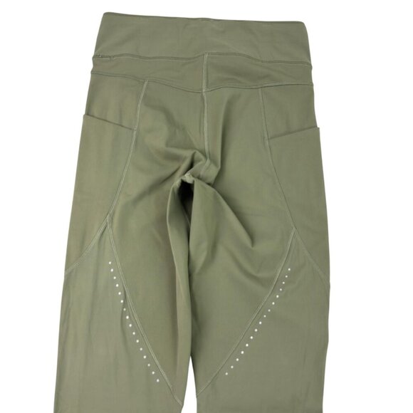 Lululemon Fast and Free HR Tight 25” Army Green Women’s Size 6 NWT - Picture 3 of 15